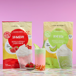 Strawberry Honeydew Boba