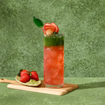 Strawberry Matcha Shaken Lemonade