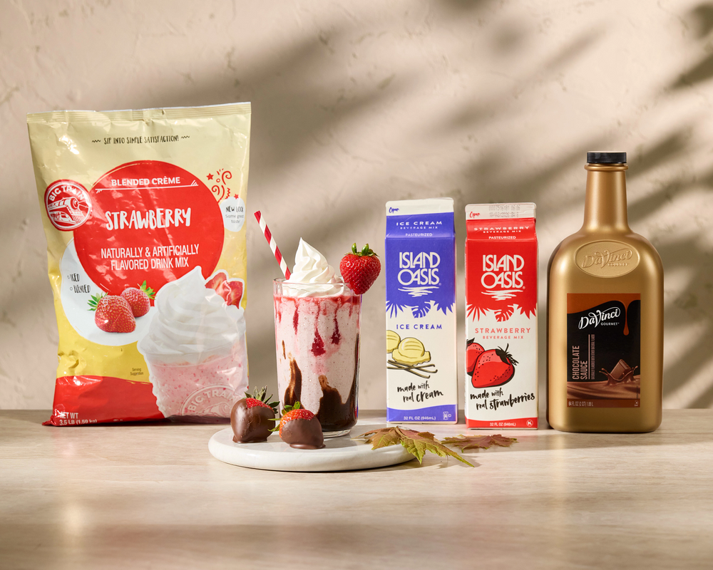 Chocolate Covered Strawberry Shake