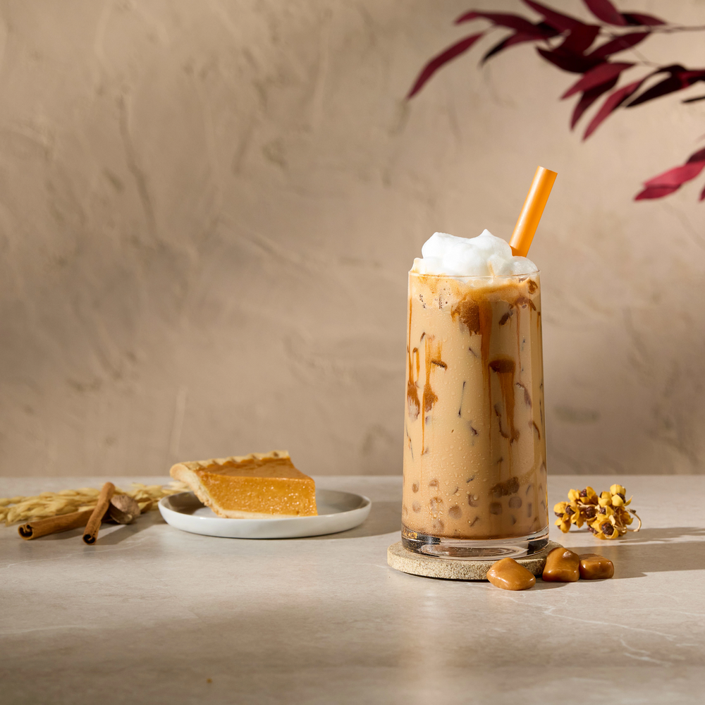 Pumpkin Chai Boba