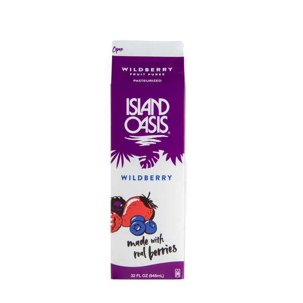 【お値下げ！】 WILDSTRAWBERRY Island Oasis Wild Berry Frozen Beverage Mix - 12 x 32 oz