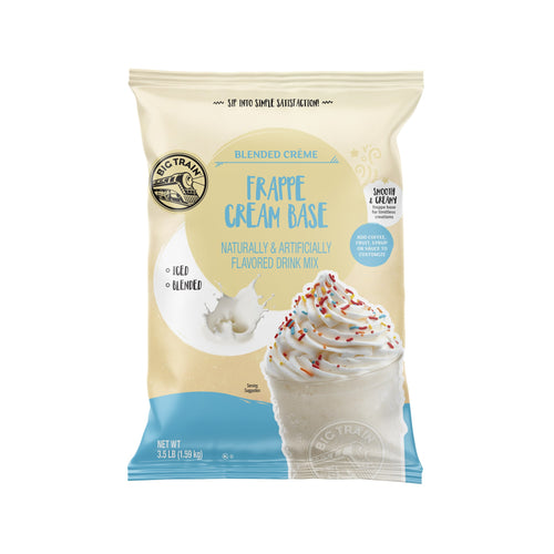 Vivaz  Neutral Frappe Base Blended Crème Beverage Mix - 5 x 3.5lb Bags