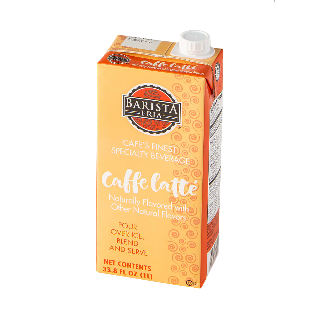 Island Oasis Barista Fria Caffe Latte - 12 x 1 Ltr
