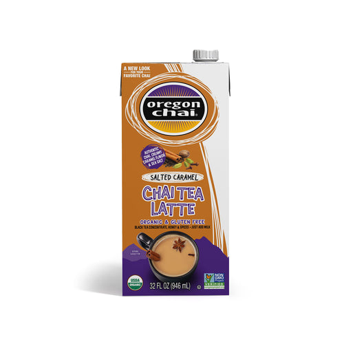 Oregon Chai Salted Caramel Concentrate - 6 x 32 fl oz