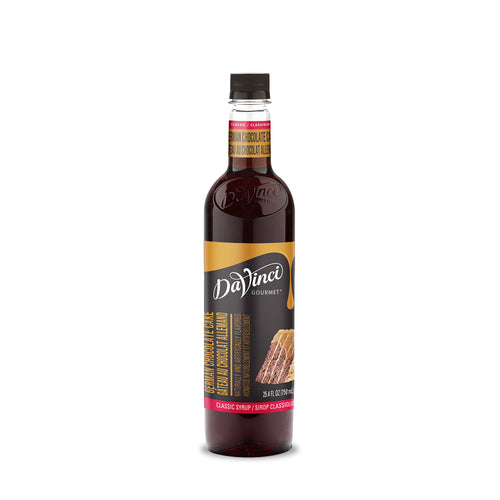 DaVinci Gourmet Classic German Chocolate Cake Syrup - 4 x 750 ml Plastic