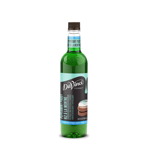 DaVinci Gourmet Sugar-Free Peppermint Paddy Syrup - 4 x 750 ml Plastic