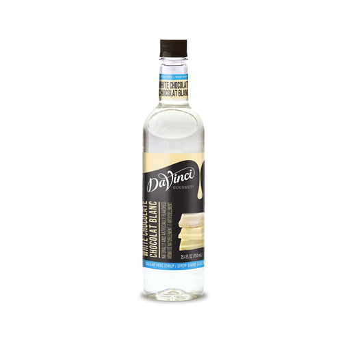 Sugar-Free White Chocolate Syrup - 12 x 750 ml Plastic