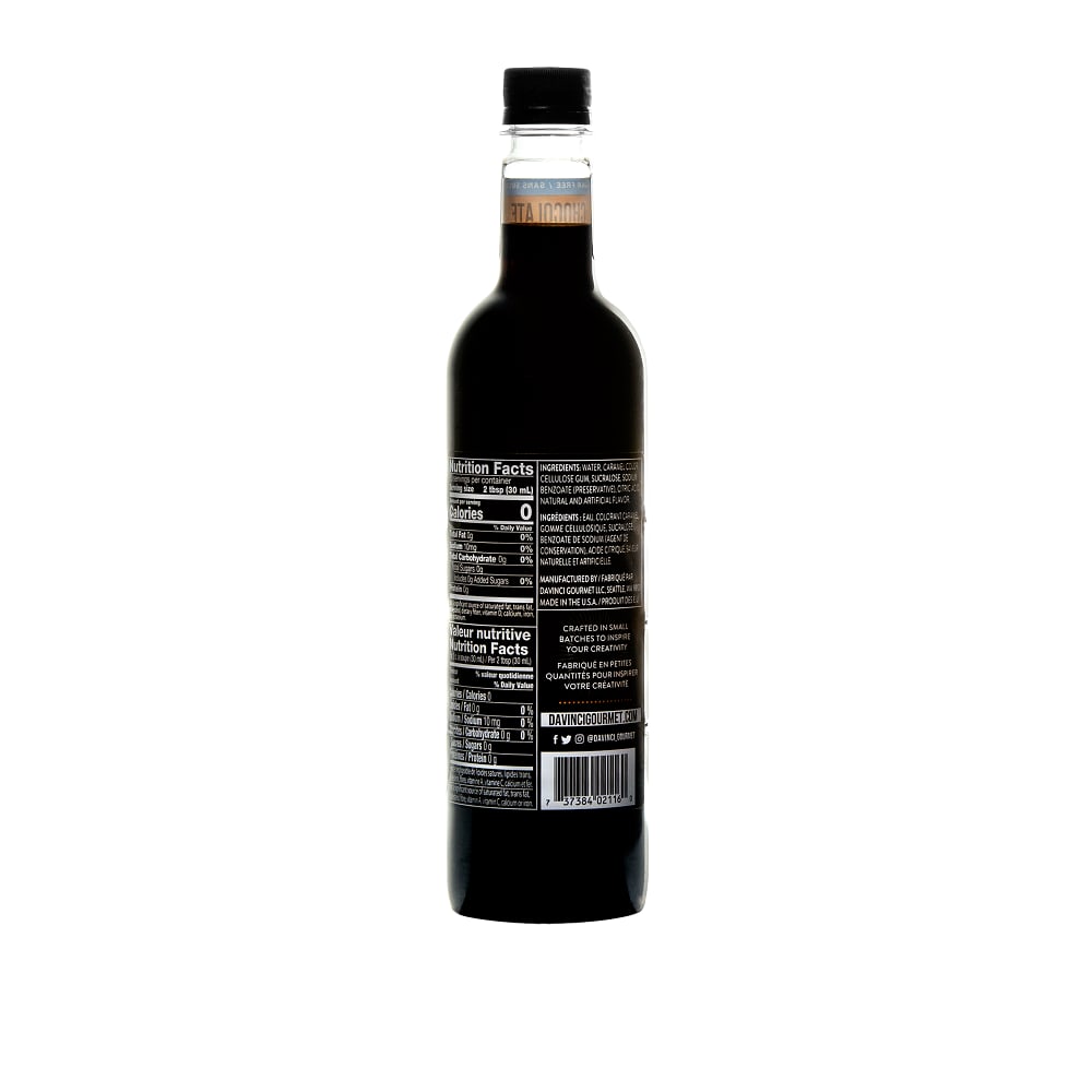 DaVinci Gourmet Sugar-Free Chocolate Syrup - 4 x 750 ml Plastic