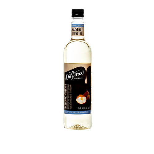 DaVinci Gourmet Sugar-Free Original Hazelnut Syrup - 4 x 750 ml Plastic