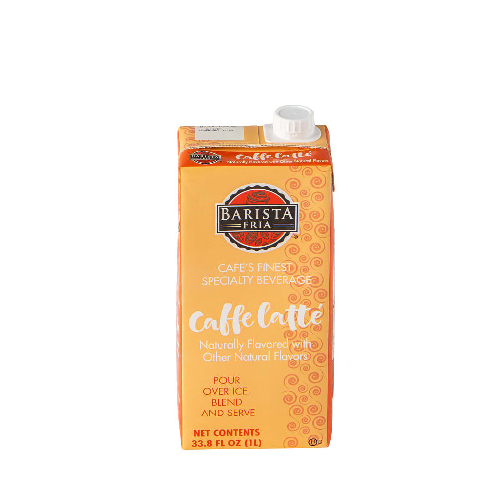 Island Oasis Barista Fria Caffe Latte - 12 x 1 Ltr