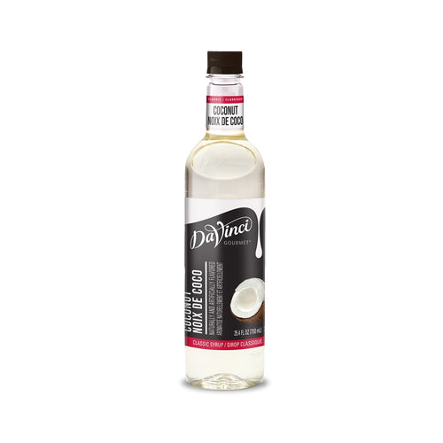 DaVinci Gourmet Classic Coconut Syrup - 4 x 750 ml Plastic