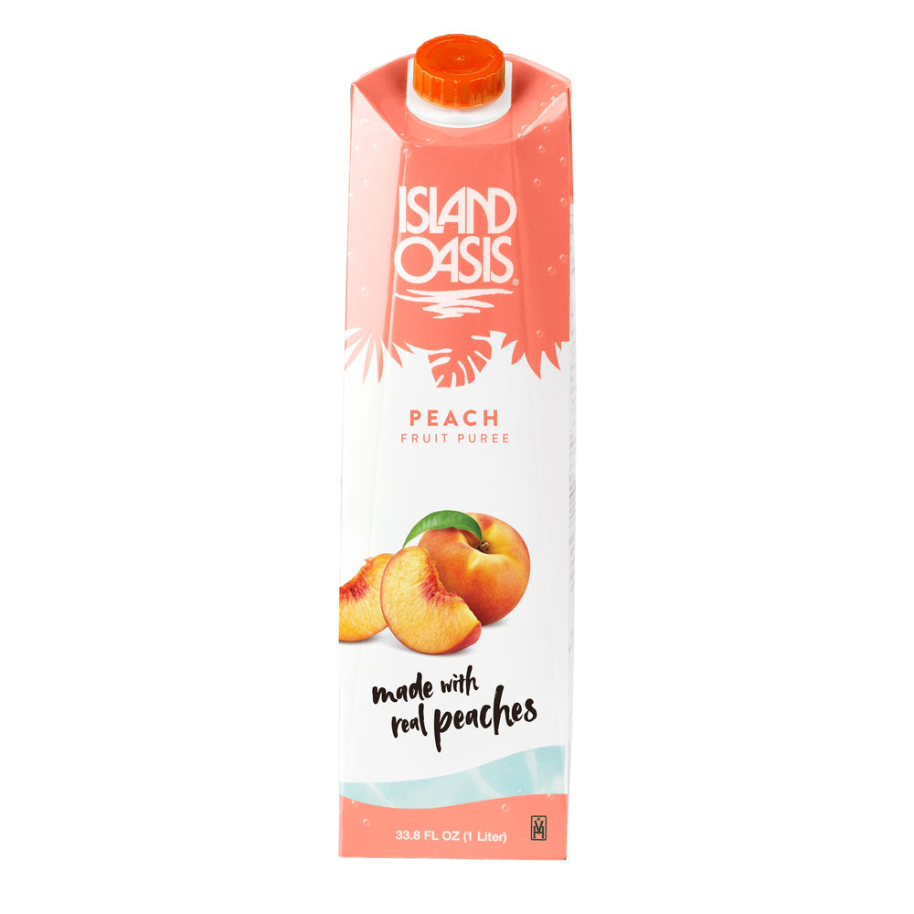 Peach Fruit Puree Beverage Mix - 12 x 1 Ltr