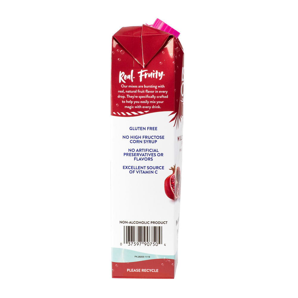 Island Oasis Wildberry Pomegranate Fruit Puree Beverage Mix - 12 x 1 Ltr