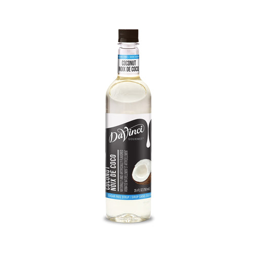 DaVinci Gourmet Sugar-Free Coconut Syrup - 12 x 750 ml Plastic