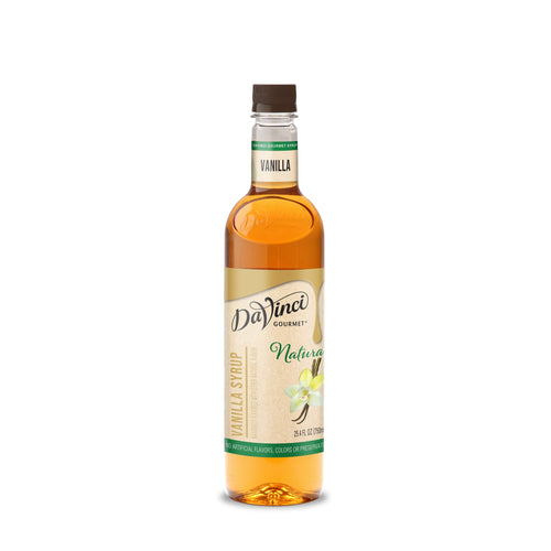 Naturals Vanilla Syrup - 4 x 750 ml Plastic