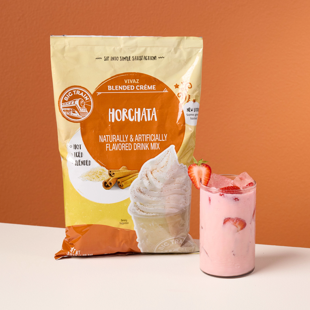 Strawberry Horchata Refresher