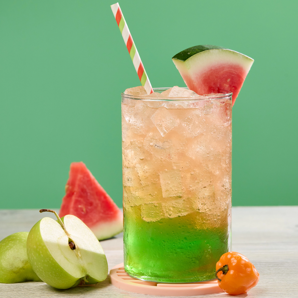 Spicy Green Apple Watermelon Spritz