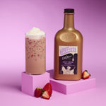 Iced Strawberry Cream Pie Shaken Latte