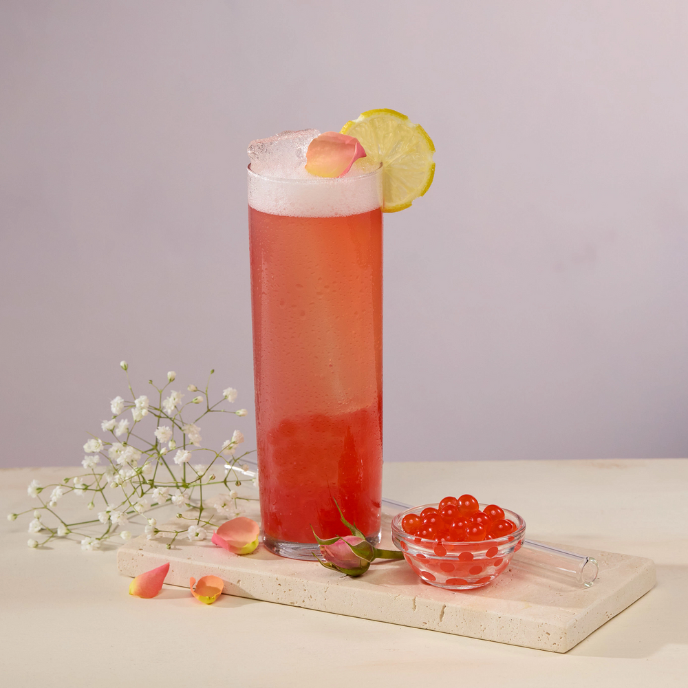 Boba Rose Mocktail