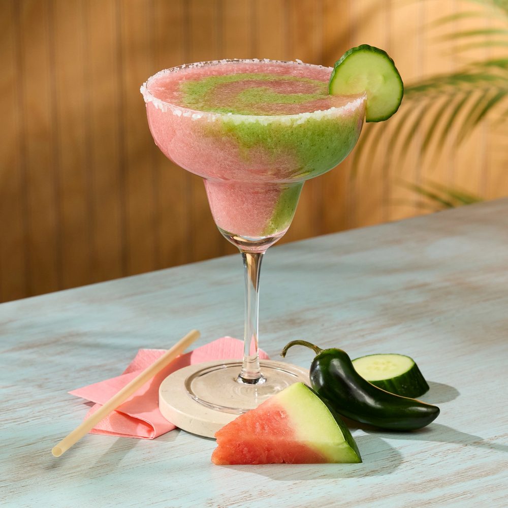 Spicy Cucumber Melon Freeze