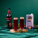 Chai Pomegranate Sparkler