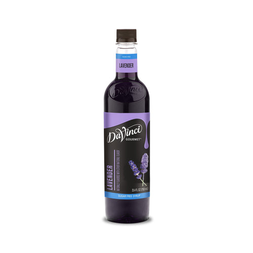Sugar-Free Lavender Syrup - 4 x 750 ml Plastic