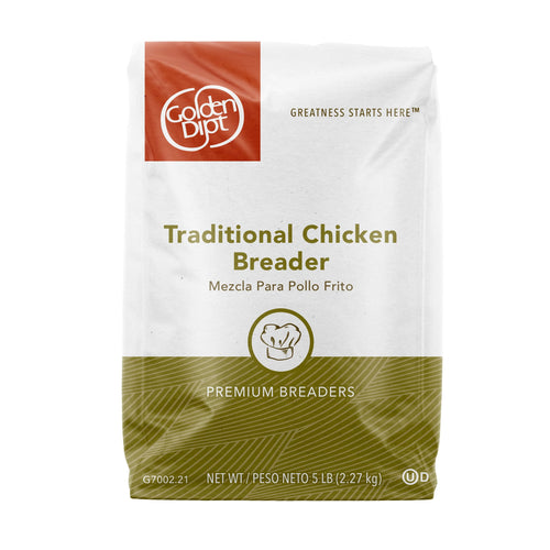 Golden Dipt Traditional Chicken Breader - 6 x 5 lb