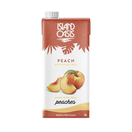Peach Fruit Puree Beverage Mix - 12 x 1 L