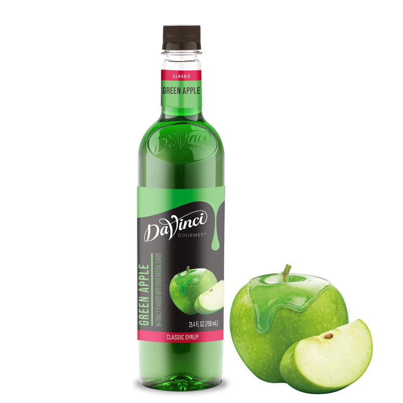 DaVinci Gourmet Green Apple Syrup - 4 x 750 ml