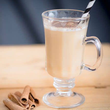 Peppermint Egg Nog Latte