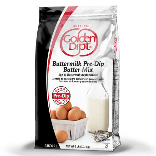 Golden Dipt Buttermilk Pre-Dip Batter - 6 x 5 lb