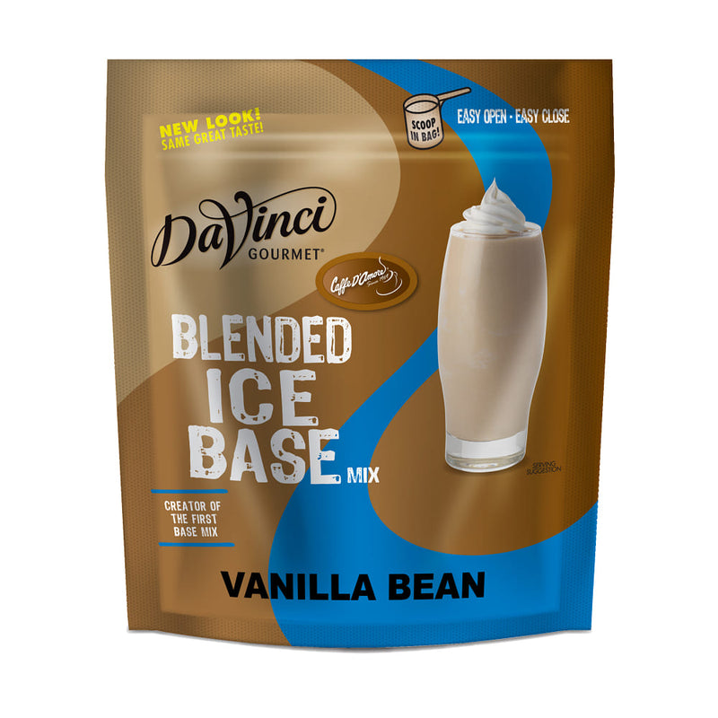 DaVinci Gourmet Vanilla Bean Blended Iced Coffee Mix - 4 x 3
