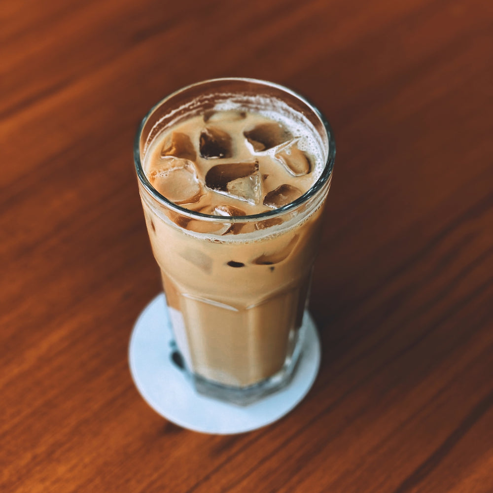 Iced Coco-Pecan Latte