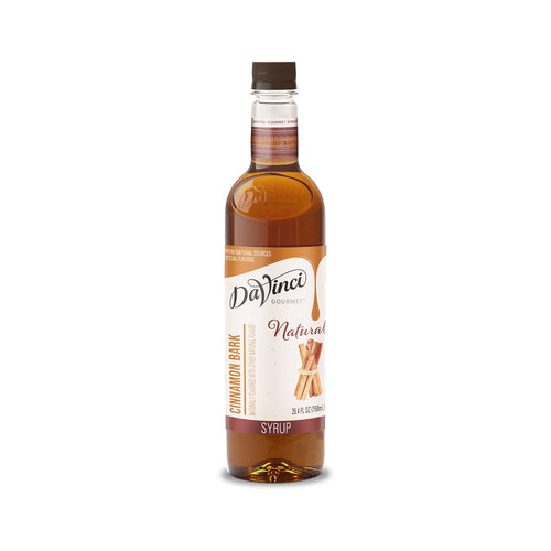 DaVinci Gourmet Naturals Cinnamon Bark Syrup - 4 x 750 ml Plastic