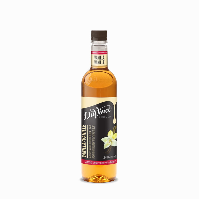 DaVinci Gourmet Classic Vanilla Syrup - 4 x 750 ml Plastic