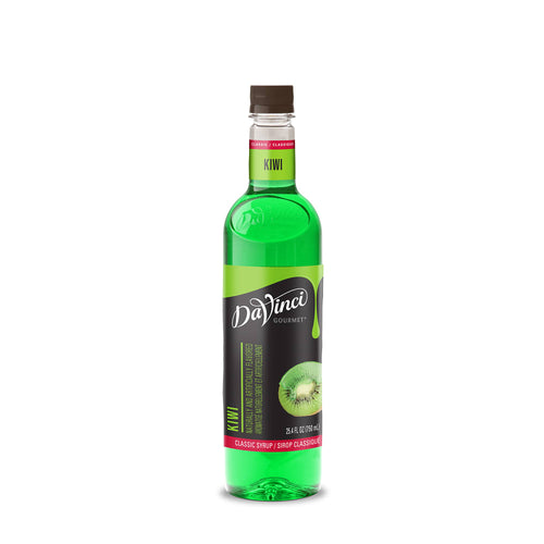 DaVinci Gourmet Classic Kiwi Syrup - 4 x 750 ml Plastic