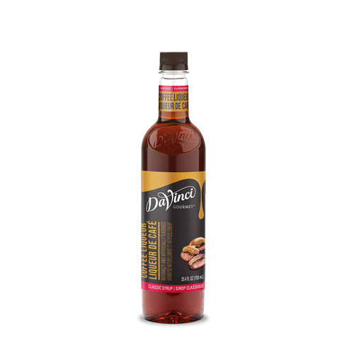 DaVinci Gourmet Classic Coffee Liqueur Syrup - 4 x 750 ml Plastic