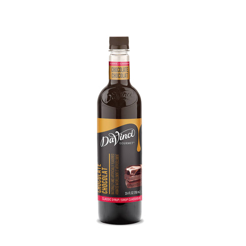 DaVinci Gourmet Classic Chocolate Syrup - 4 x 750 ml Plastic