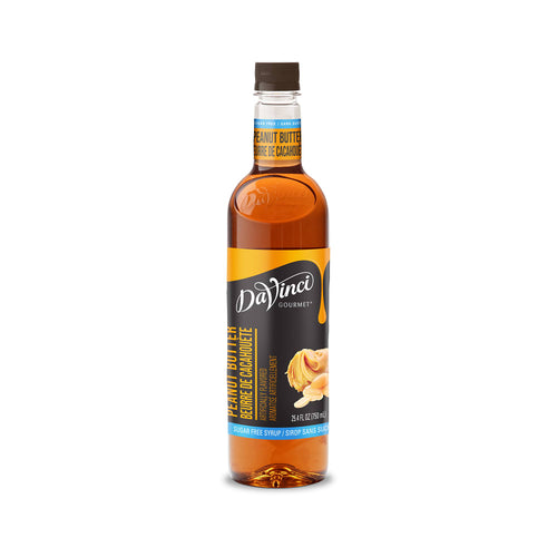DaVinci Gourmet Sugar-Free Peanut Butter Syrup - 4 x 750 ml Plastic